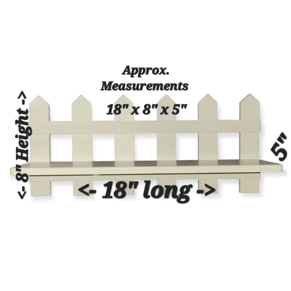 Picket Fence Shelf